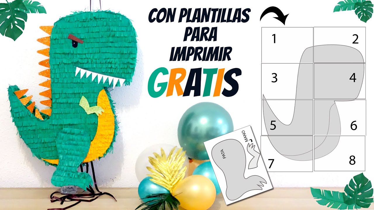 PIÑATA DINOSAURIO