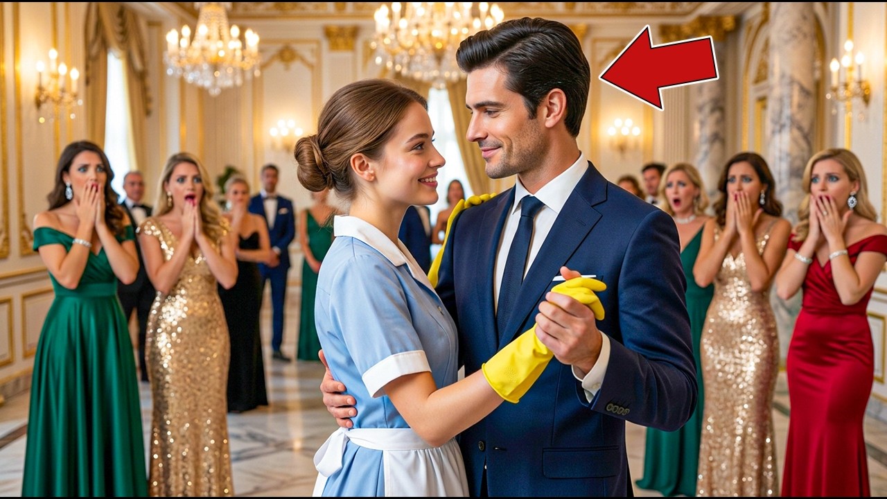 Le millionnaire ignore les femmes riches… et choisit de danser avec la femme de ménage !