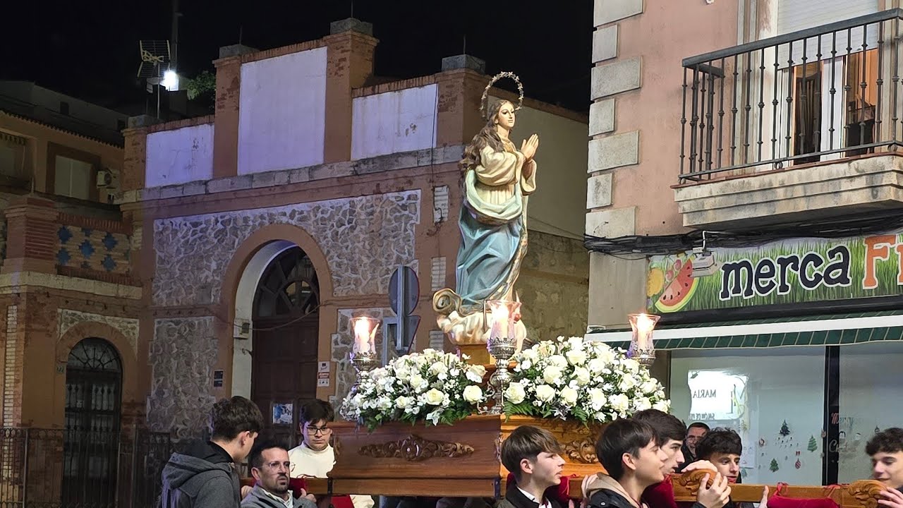 🔵 Procesión de la Inmaculada. Jaén 7 de diciembre de 2025. Antonio CQ