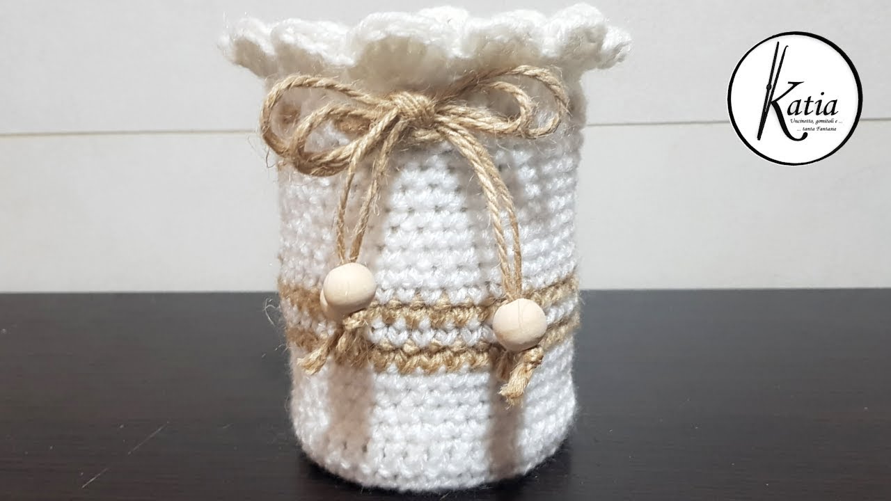 Tutorial riciclo creativo: come rivestire un barattolo....