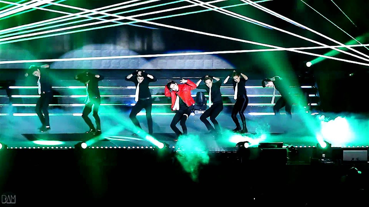 [FANCAM] 150122_하이원서울가요대상_괴도_danger_태민_taemin