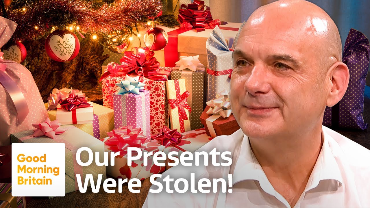 'I Was Quite Emotional' David Jones On Being Reunited With Stolen Presents | Good Morning Britain