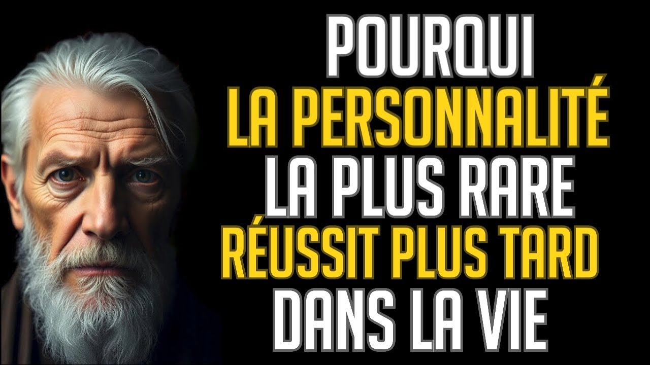 POURQUOI LA PERSONNALITÉ LA PLUS RARE RÉUSSIT PLUS TARD DANS LA VIE – CARL JUNG