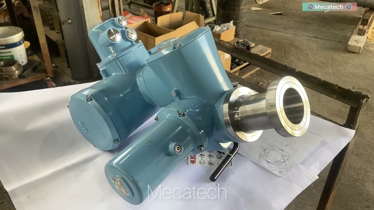 Fabrication d’une bride en mécanique soudée en acier