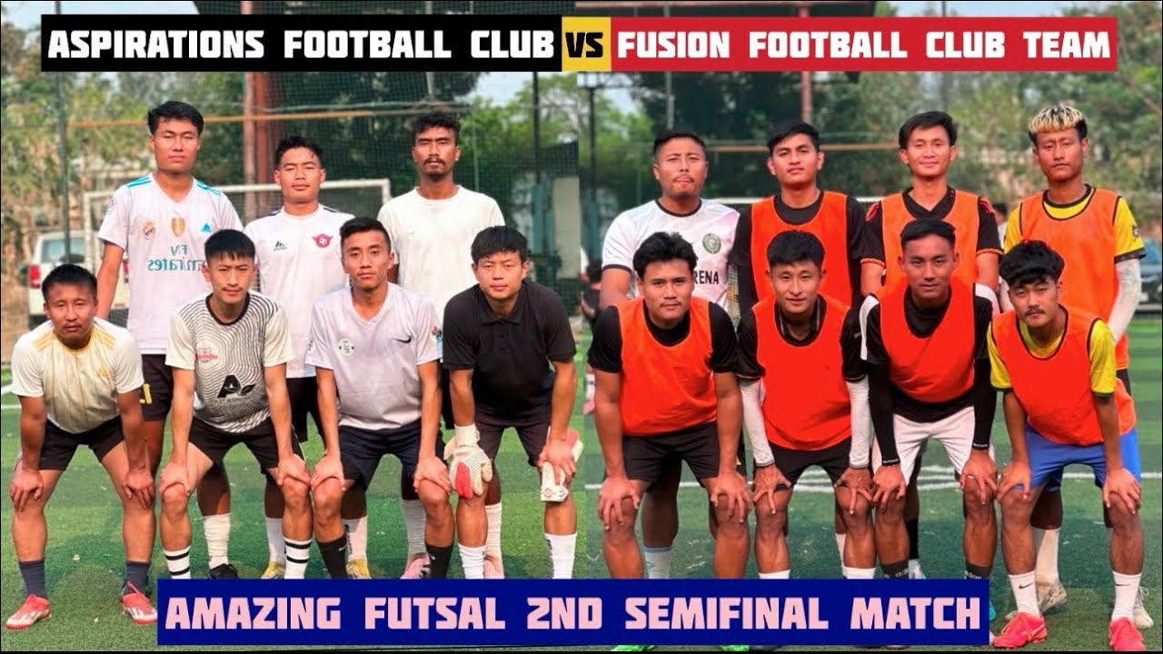Aspirations fc 🆚 Fusion fc || Amazing 2nd Semifinal match || 2nd Editions MKTD Futsal Tournament 🏟️ 