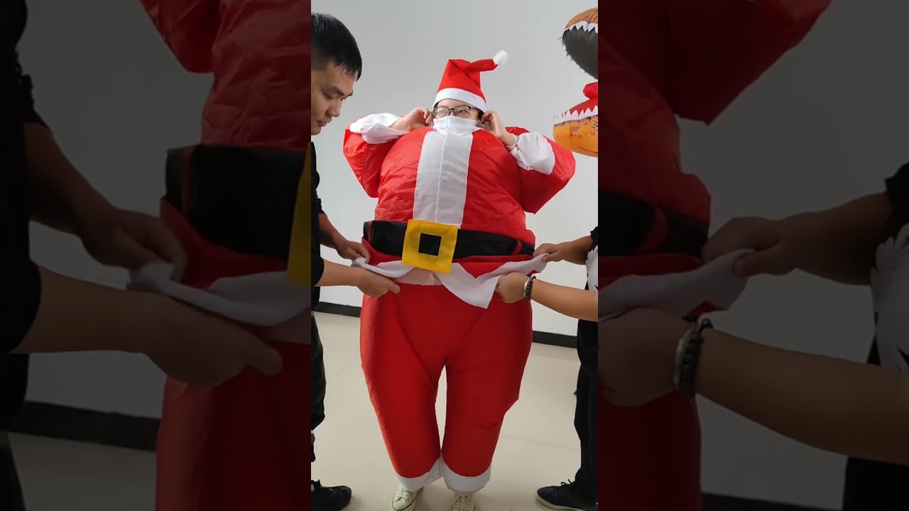 Interchangeable santa costume