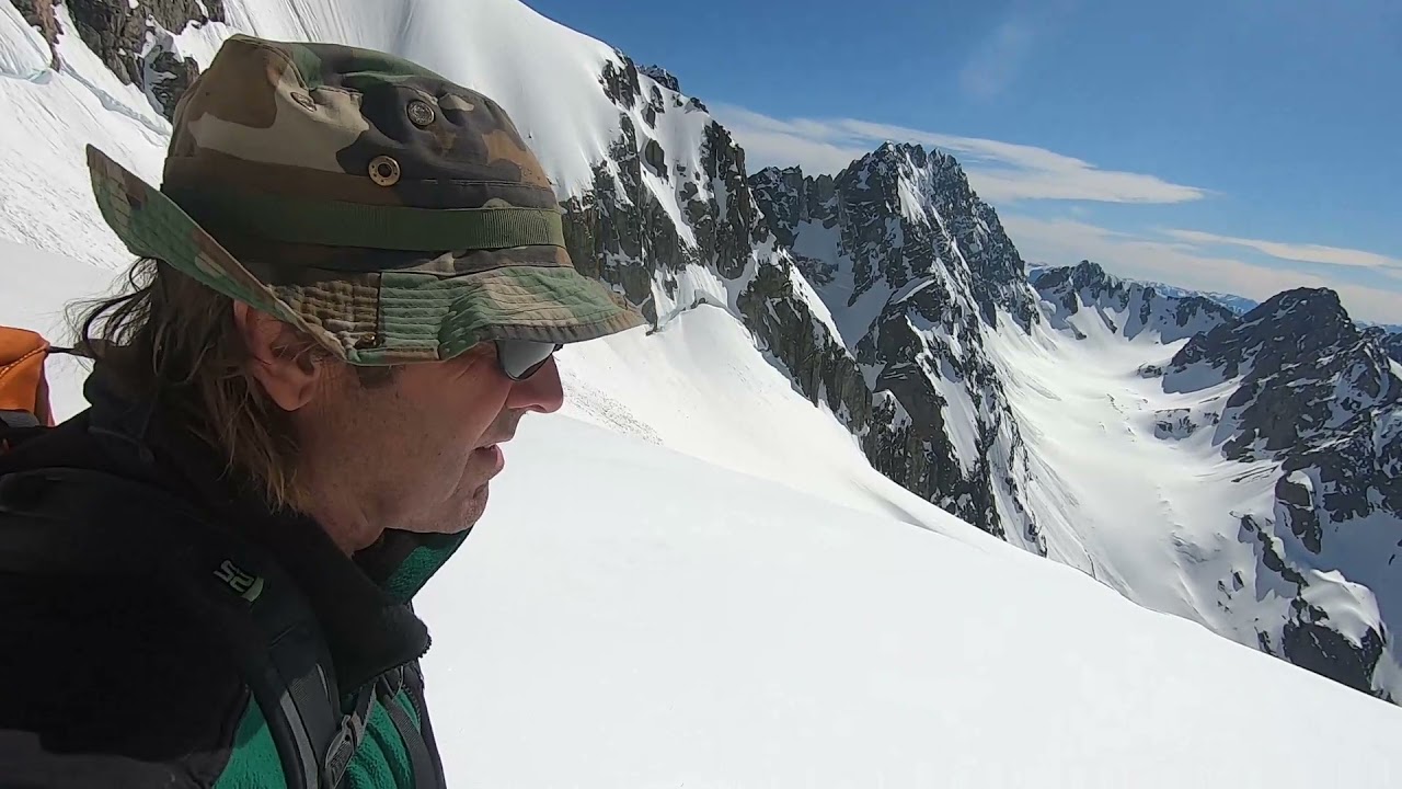 Mount Arrowsmith and the Cameron Glaciers