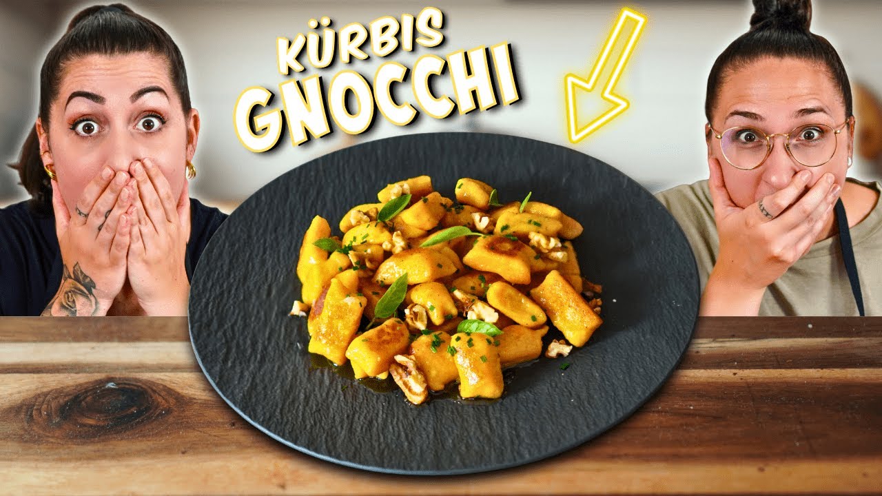 Fluffige KÜRBIS GNOCCHI – so gut wie beim Italiener! 🍂