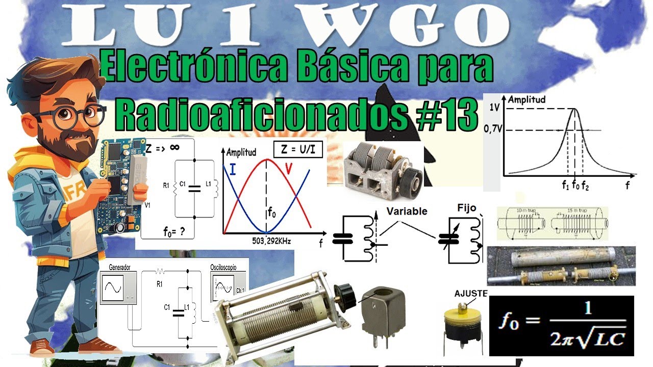 LU1WGO: Electrónica Básica para Radioaficionados-Clase #13. RESONANCIA