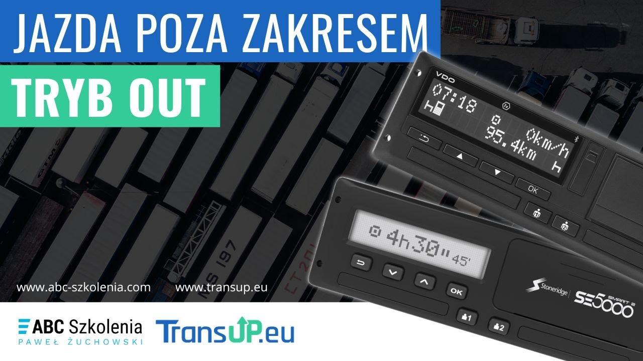 Tryb OUT na tachografie - kiedy i jak z niego korzystać? [2026]