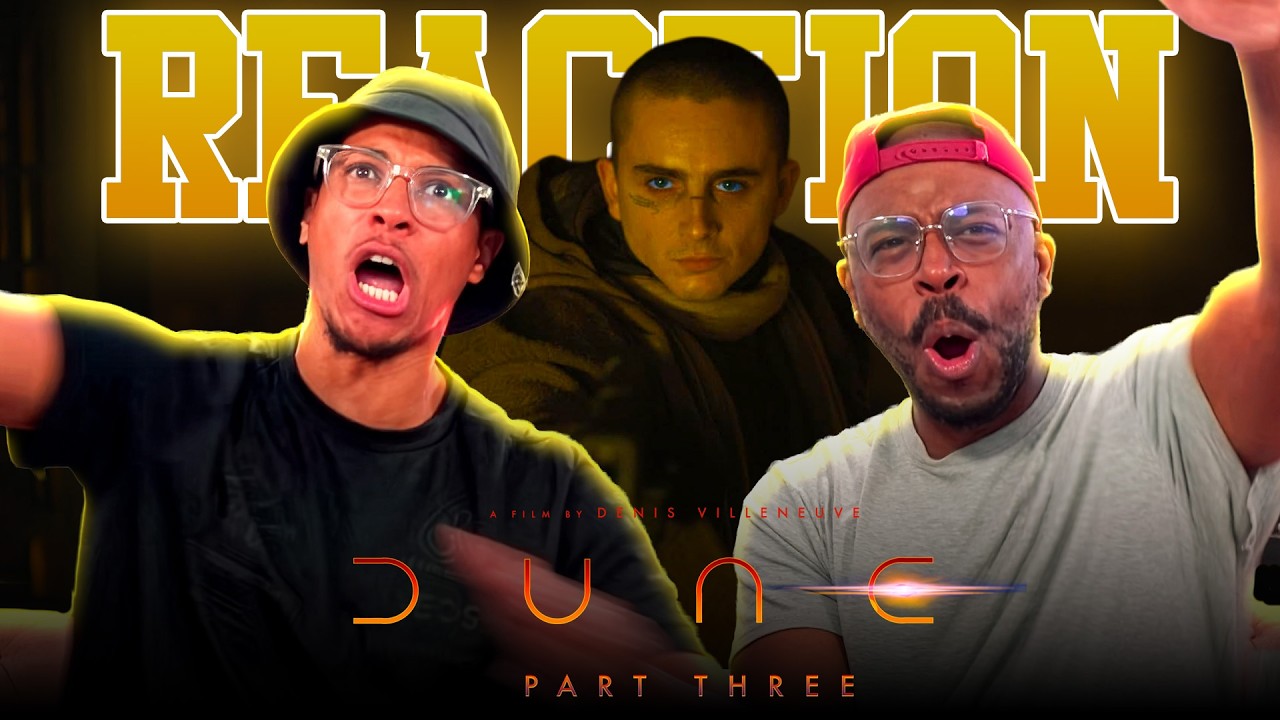 Дюна: Часть третья | РЕАКЦИЯ на официальный трейлер!!!