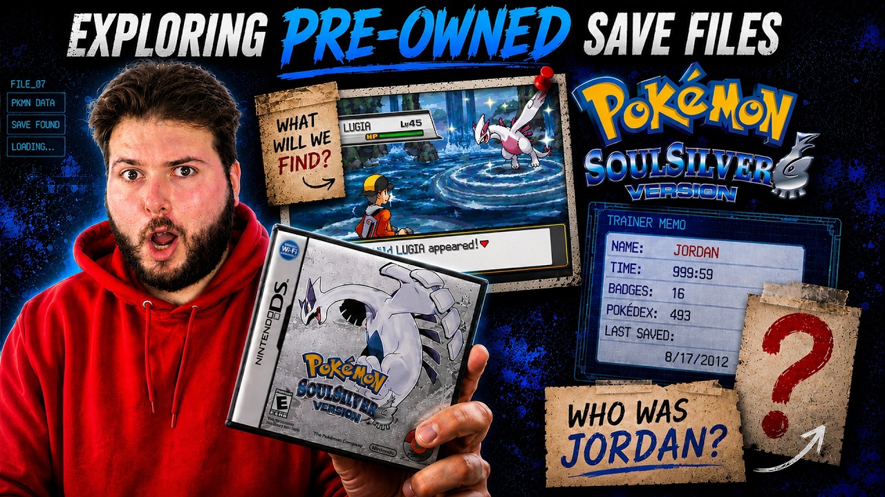 МНЕ ЭТО ПРИСЛАЛ ФАНАТ!! | ИССЛЕДУЮ РАНЕЕ БЫВШИЕ ФАЙЛЫ СОХРАНЕНИЯ! - Pokemon Soul Silver ПОЛНАЯ ВЕ...