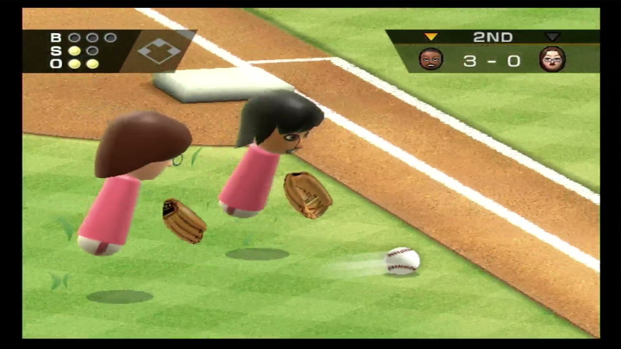 Wii Sports Baseball PJE vs Helen