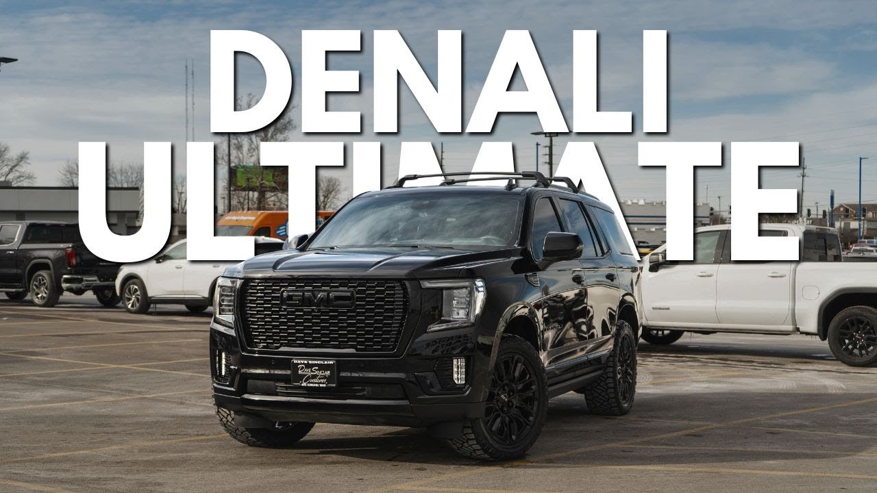 We Blacked Out the 2023 GMC Yukon Denali Ultimate