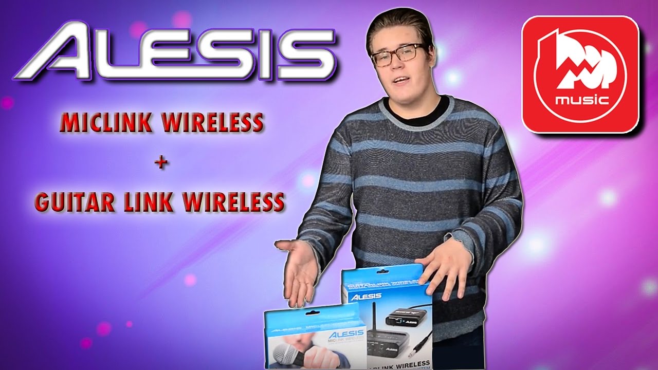 ALESIS MICLINK WIRELESS + GUITAR LINK WIRELESS - бюджетные вокальная и гитарная радиосистемы
