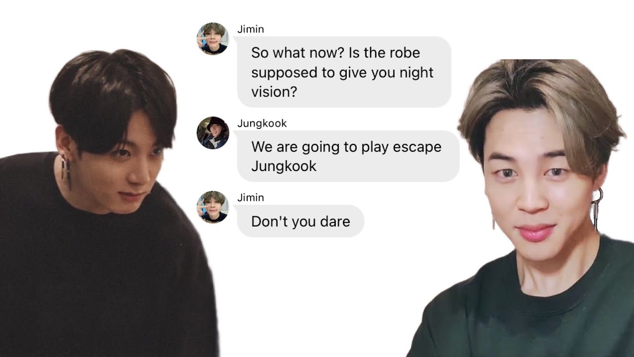 Stuck in the bathroom (power outage) | BTS texts