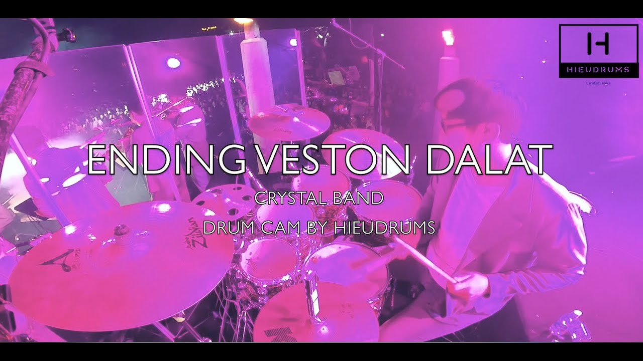 [DRUMCAM][VESTON] LK Một Đêm Say - Anh Bỏ Thuốc Chưa - Ghen | HIEUDRUMS X CRYSTAL BAND
