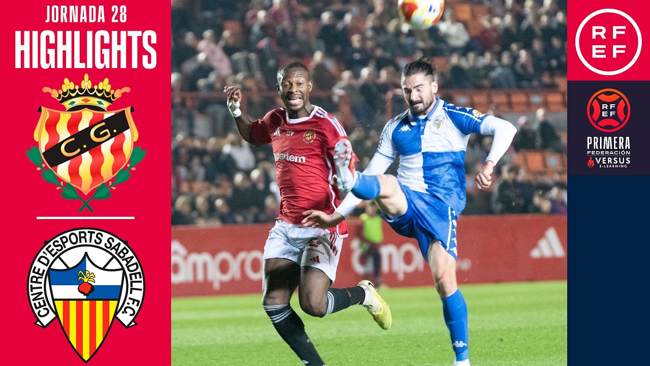 Resumen #PrimeraFederación | Gimnàstic 0-0 CE Sabadell FC | Jornada 28 | Temporada 2025/2026