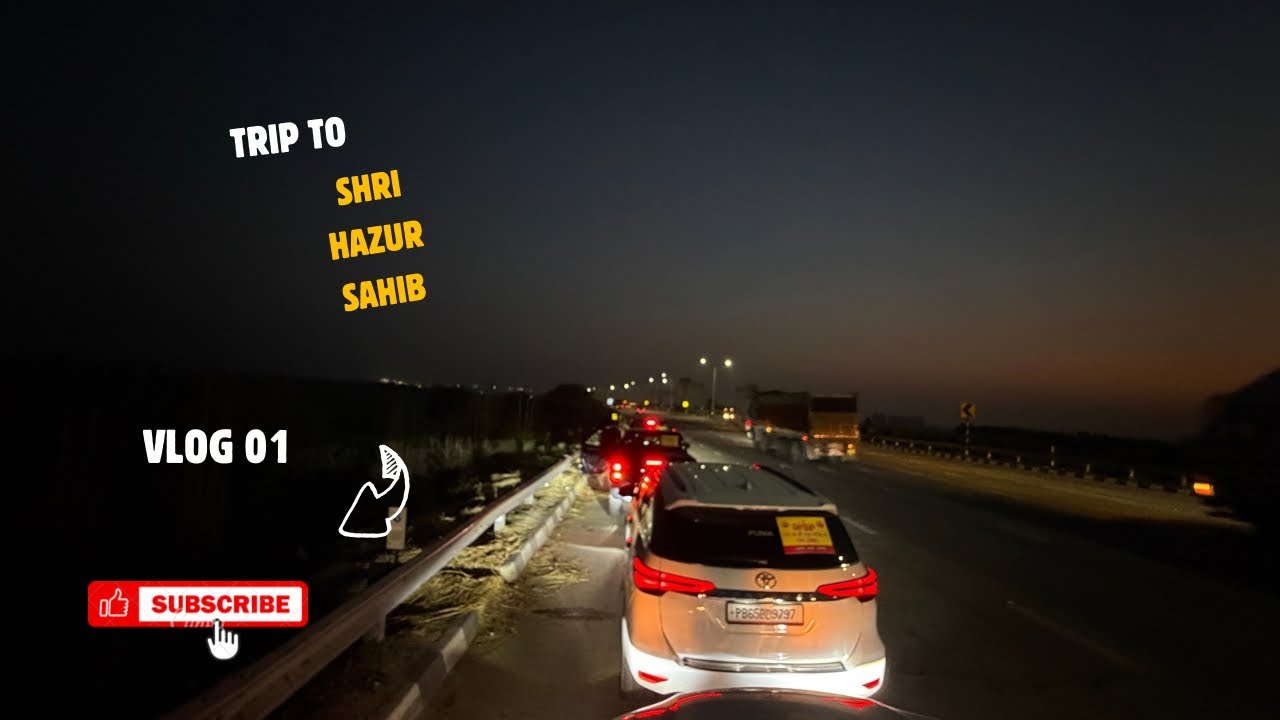 Mohali to shri hazur sahib yatra🙏🏻❤️By road part-1