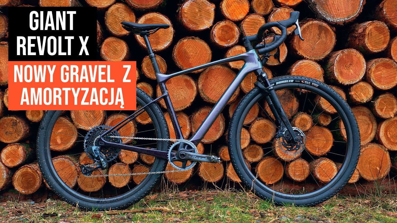 Premiera- Giant Revolt X Adv. Pro 0-Gravelz  Zawieszeniem. Pierwsza jazda