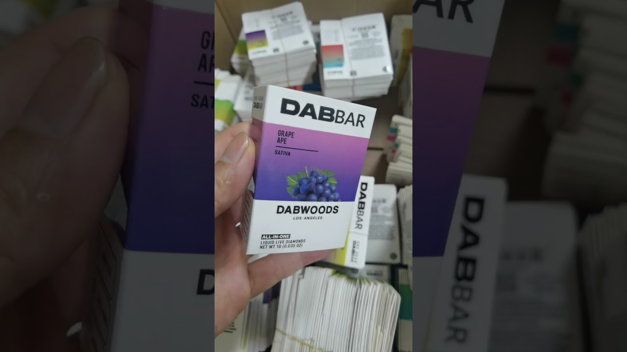 dabbar dabwoods empty packaging