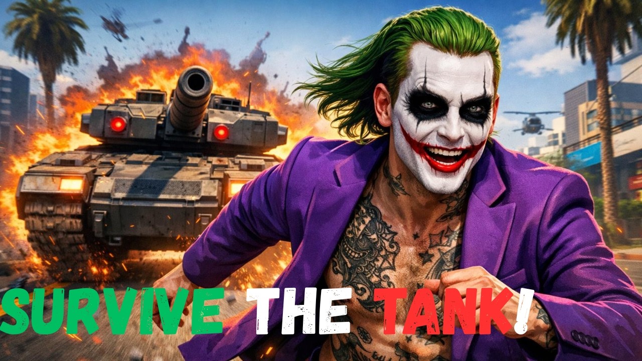 SURVIVE THE TANK! | GTA 5 ONLINE TROLLING #911turbos 