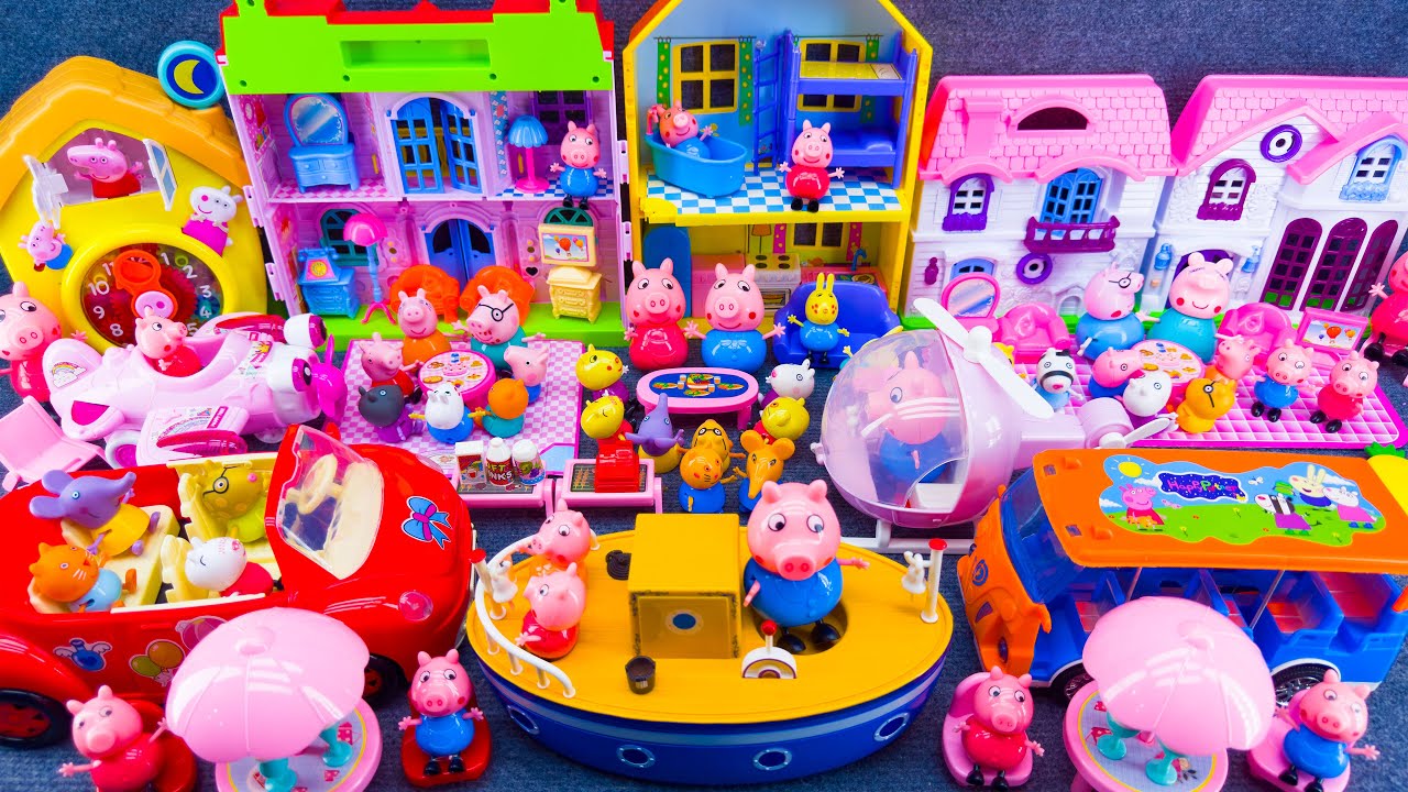 20 Minutes Satisfying With Unboxing Peppa Pig Ship Playset, Peppa Pig House Toys Collection Review