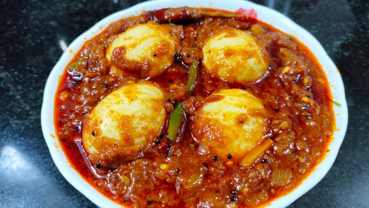 കുക്കറിൽ എല്ലാം ചേർത്ത് ഒരു വിസിൽ! മുട്ടക്കറി റഡി/Egg curry