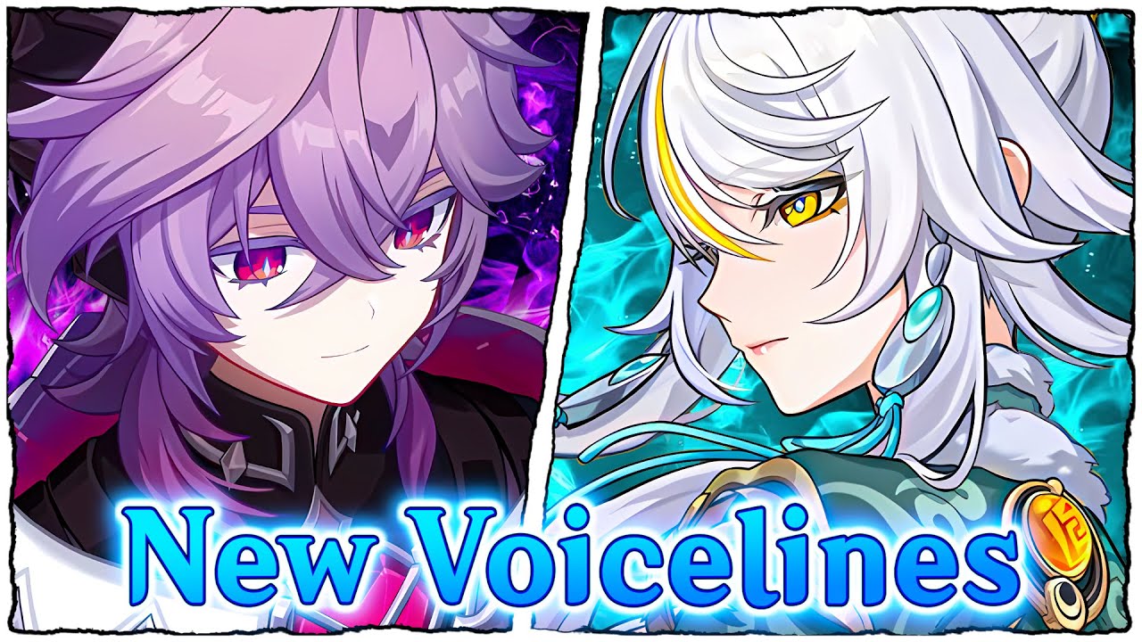 Voice lines About DURIN and Zibai (NEW CHARACTER) | ft. Wanderer, Zhongli, Venti | Genshin Impact