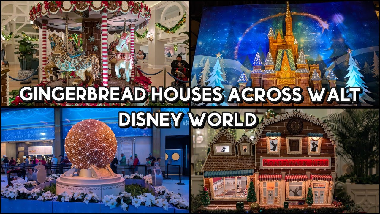 Walt Disney World Gingerbread Houses 2025