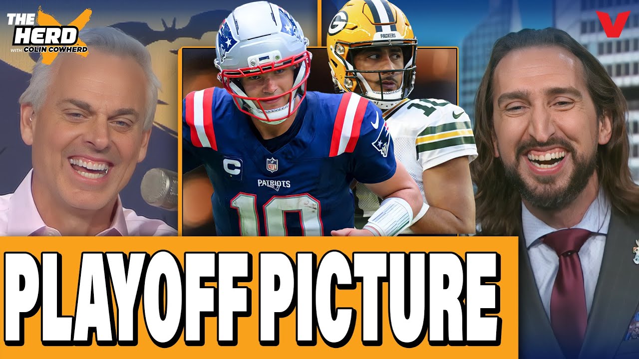 Колин Коухерд и Ник Райт обсуждают прогнозы на плей-офф НФЛ, Kansas City Chiefs | THE HERD NFL