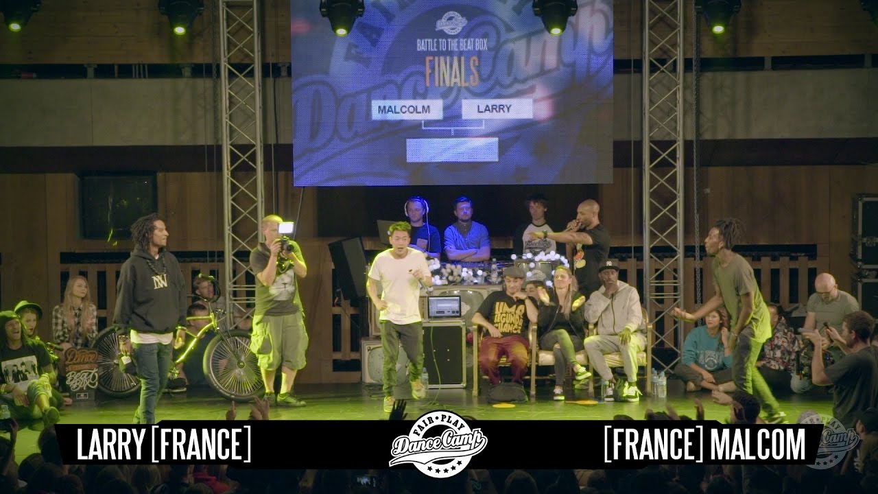 Larry [Les Twins] vs Malcom | FINAL | Fair Play Dance Camp 2016 | Dance Battle to the Beatbox