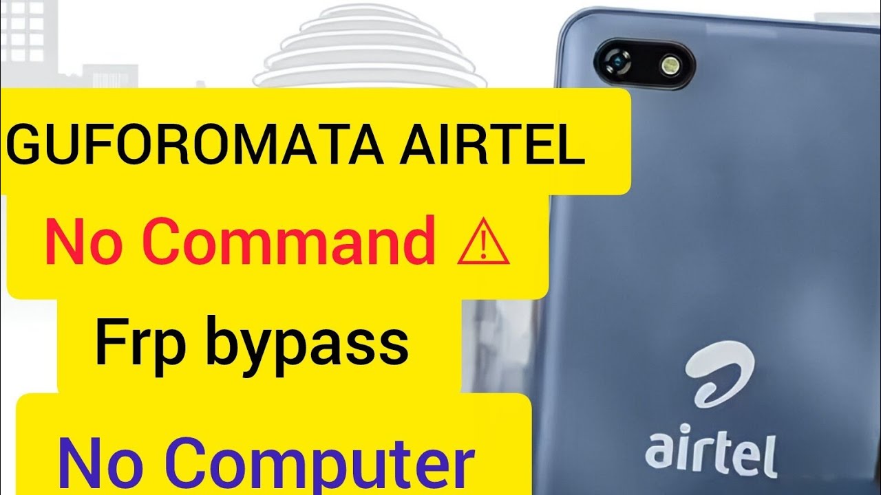 GUFOROMATA AIRTEL UBURYO BUSHYA waribagiwe password na Email (No Command⚠️)