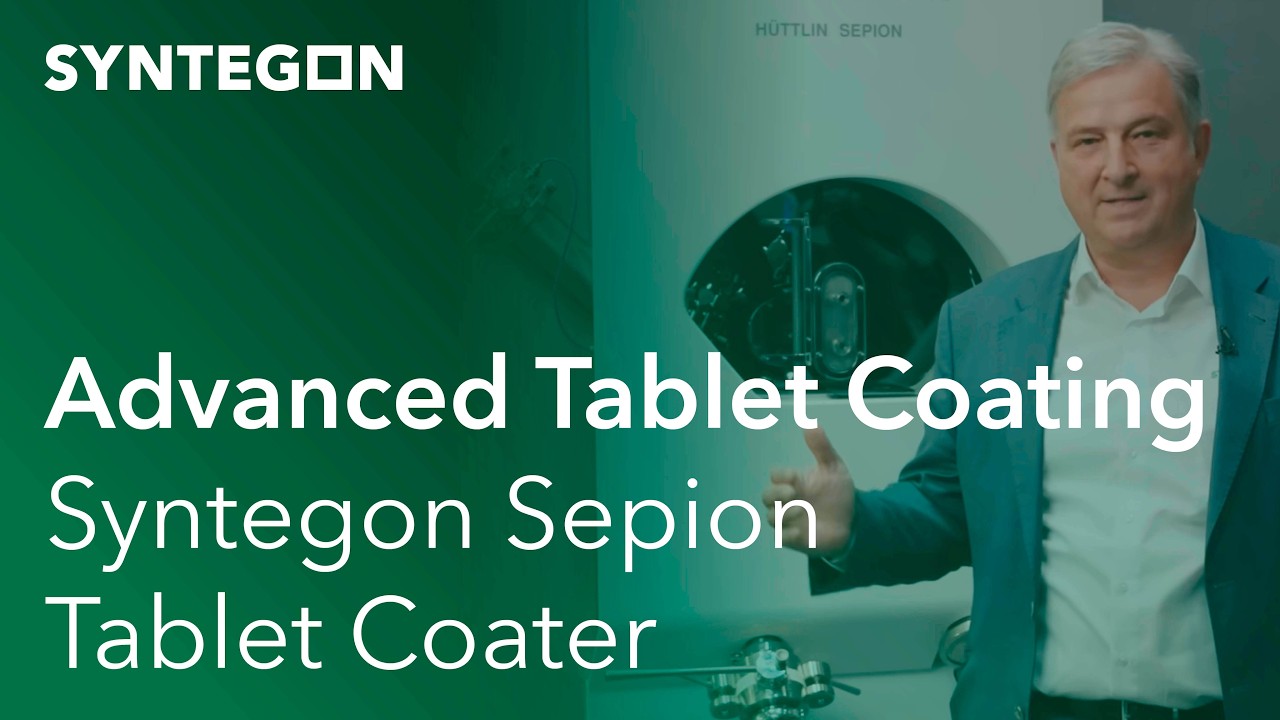Advanced Tablet Coating | Syntegon Sepion Tablet Coater