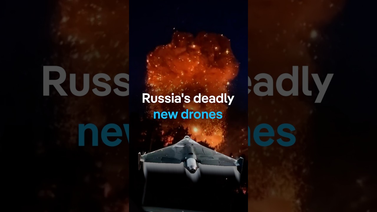 Russia turns to jet-powered drones to overwhelm Ukraine |&nbsp;DW News