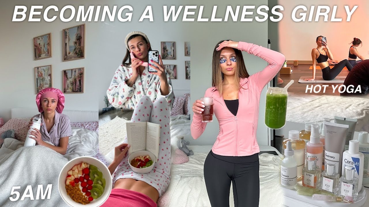 trying to become a wellness girly... (hot pilates, healthy meals & taking care of myself)
