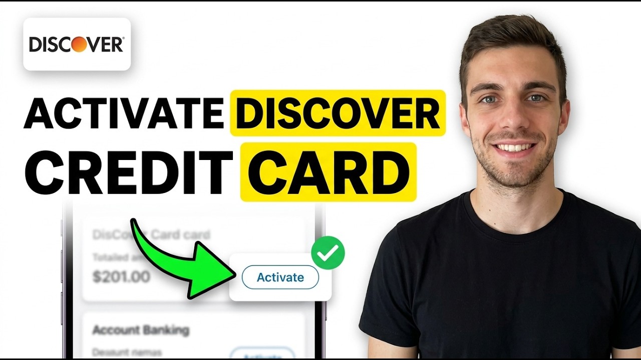 HOW TO ACTIVATE DISCOVER CREDIT CARD ONLINE 2026 (SUPERB EASY)