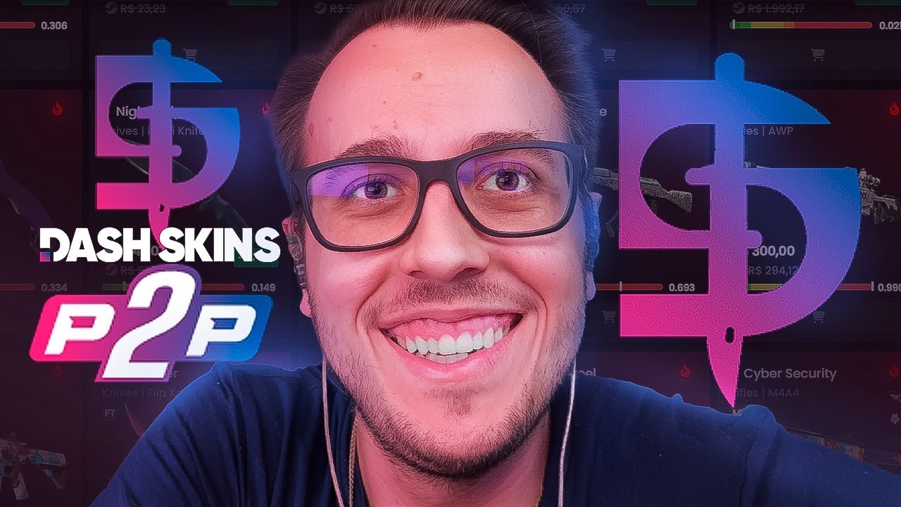 DASHSKINS: P2P e marketplace, o maior do BRASIL!