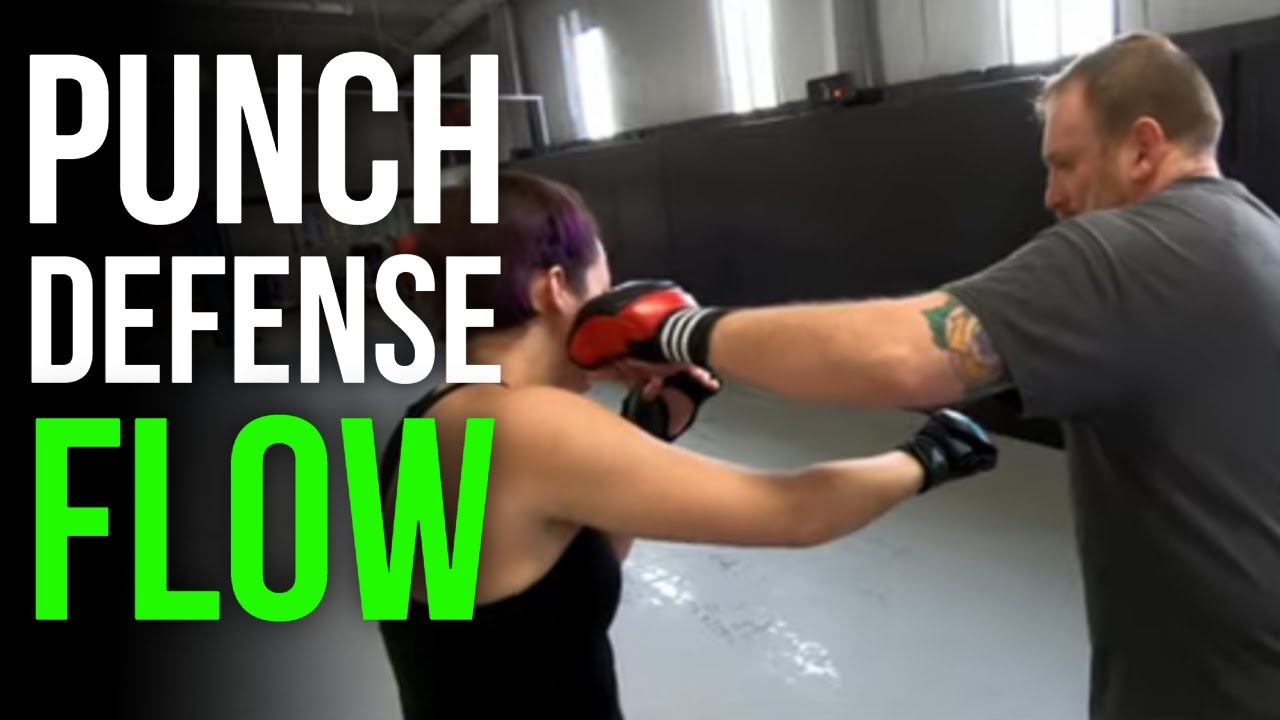 Punch Defense & Response Technique To Takedown | TRITAC Combatives Flow