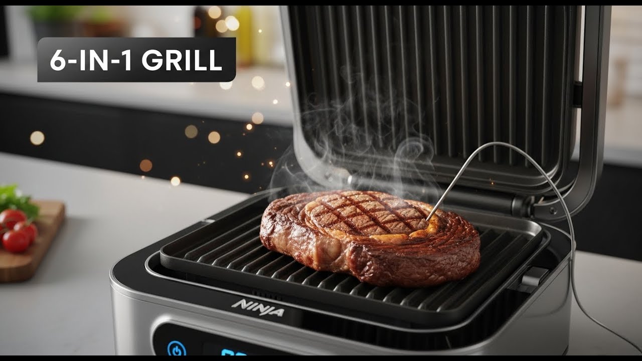 Ninja Foodi DG551 Smart XL 6-in-1 Indoor Grill Review: Is It Worth It?