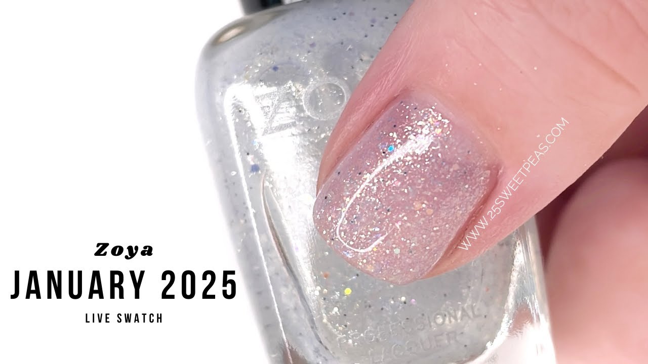 Zoya January 2025 Color of the Month | 25 Sweetpeas