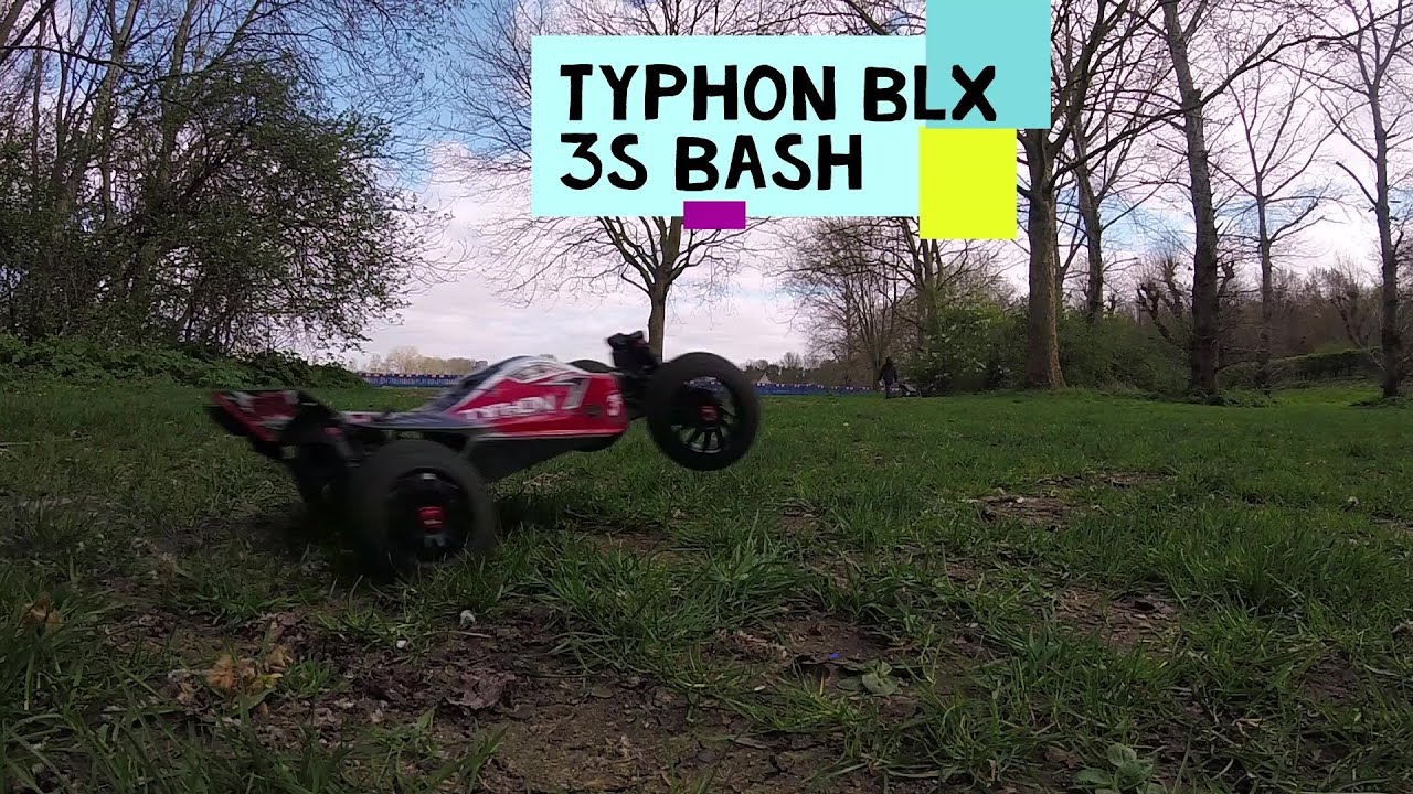 Arrma Typhon BLX 3s Woods Bash. (Hobbywing Max10 3200kv)