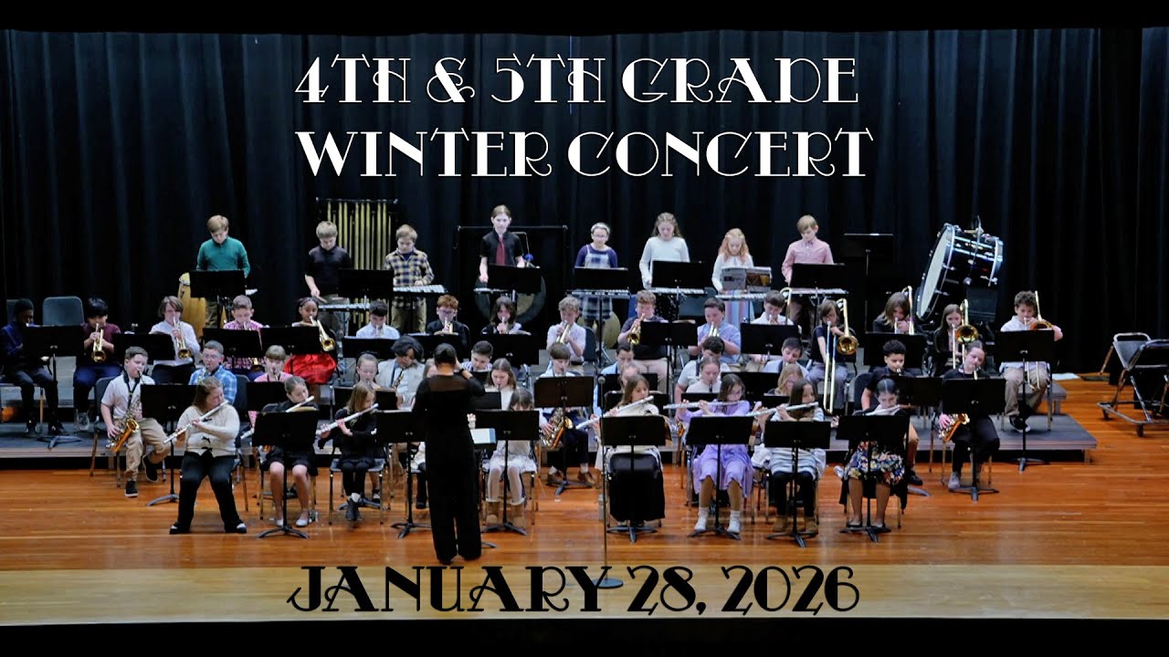 4th & 5th  Grade Winter Concert