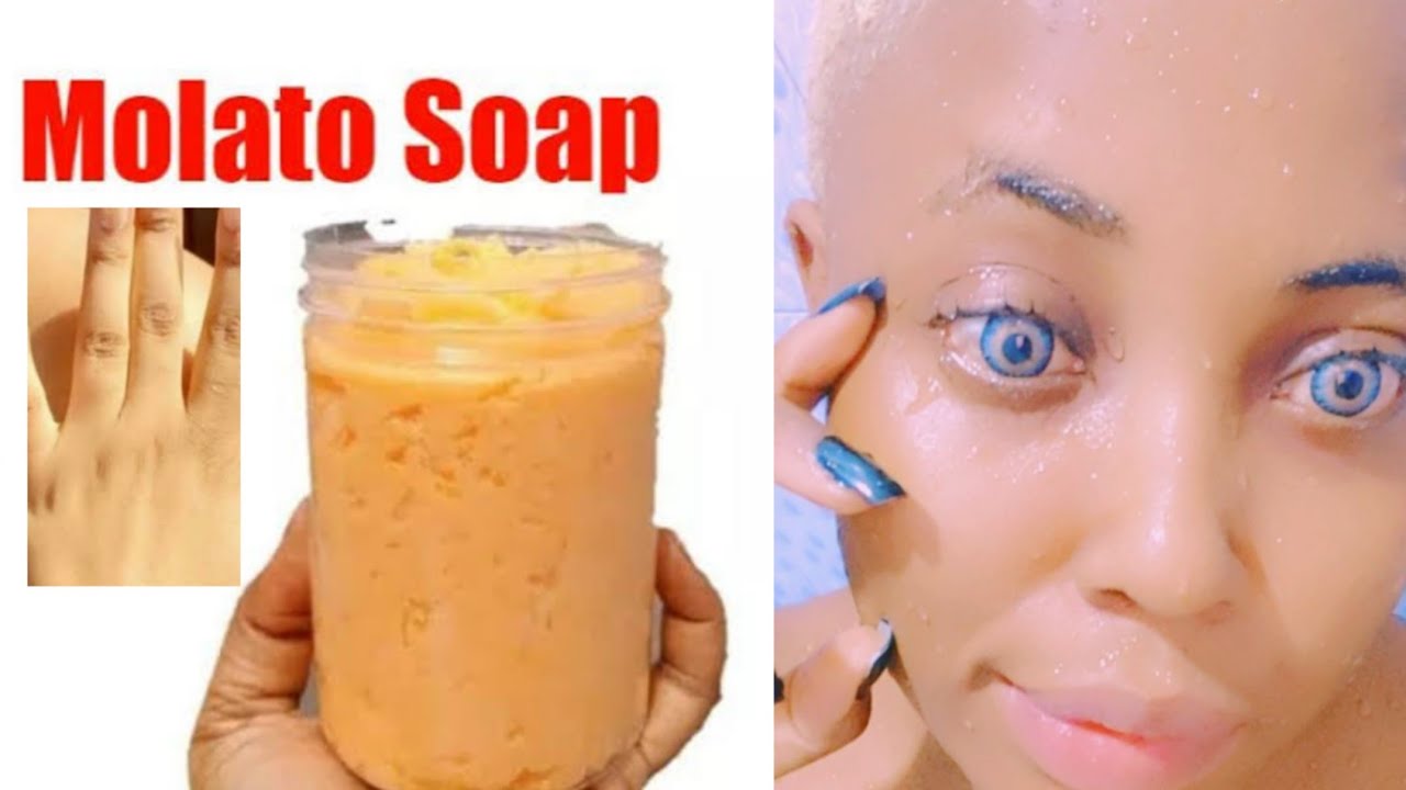 HOW TO MAKE MOLATO EXTRA LIGHTENING & WHITENING SOAP FOR BEGINNERS.
