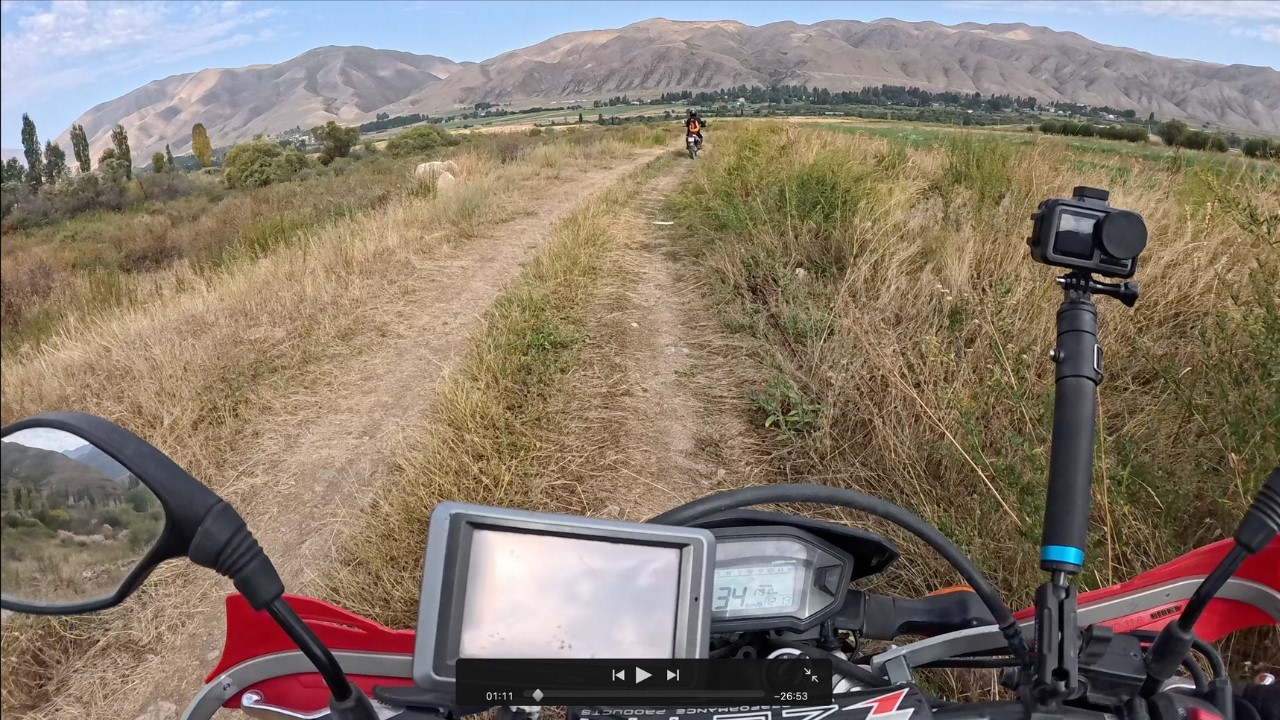 Motorcycle Adventure in Kyrgyzstan – Day 2 | Chon Kemin to Bokonbuavo - Honda CRF 250