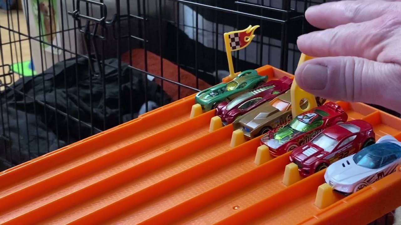 Hot wheels drag racing!!