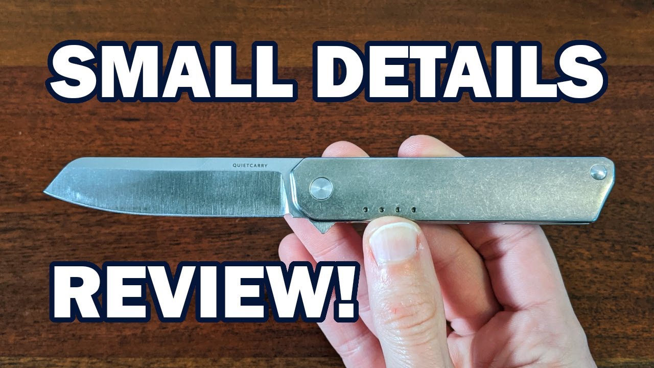 Quiet Carry IQ - Small Details Review