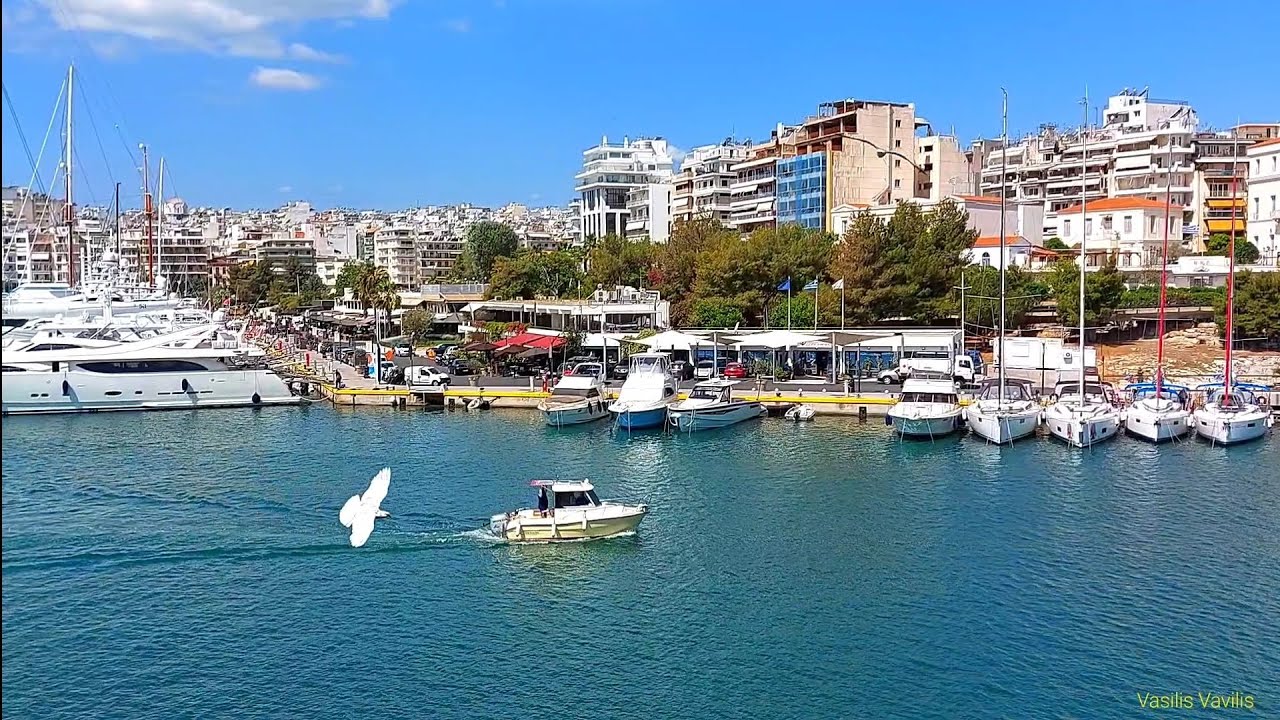 Πασαλιμάνι- Μαρίνα Ζεας  -Πλατεία Αλεξάνδρας στον Πειραιά - Piraeus Pasalimani