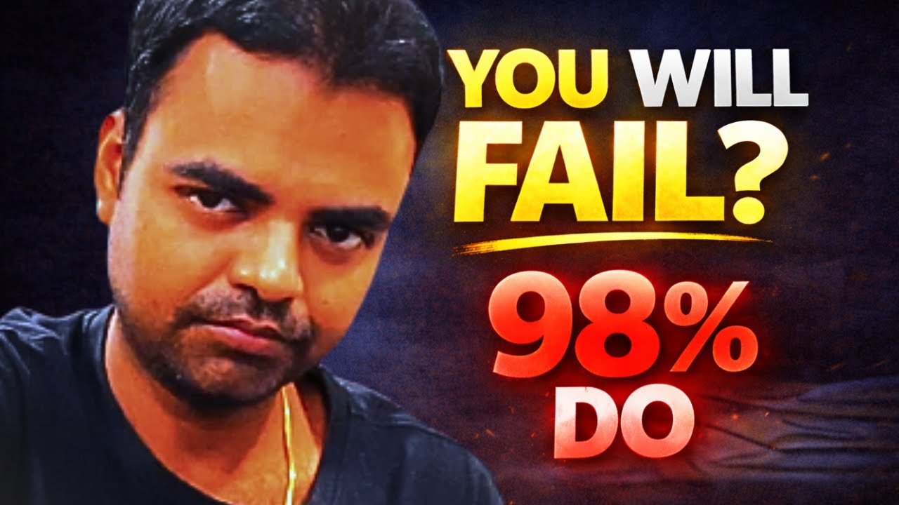 Govt Job, GATE, MBA Big Dreams but 98% Fail, Hard Reality Explained | Ujjwal Kumar Sen