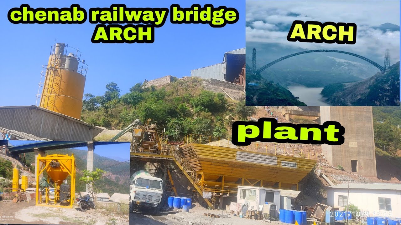 chenab railway bridge arch new update #sahilvlog